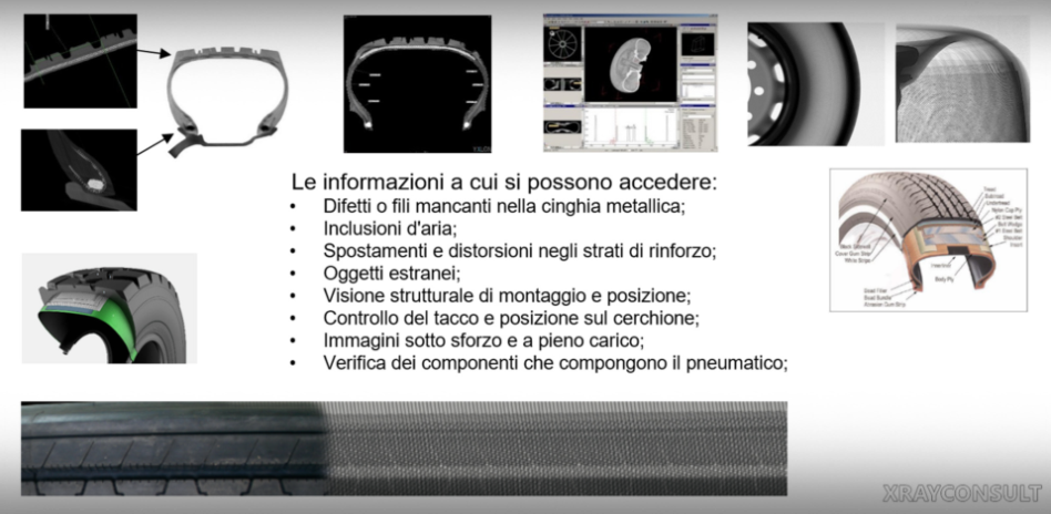 Tomografia Metrologica sui Pneumatici per autotrazione