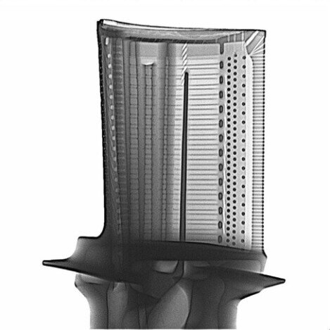 Servizio conto terzi - analisi radioscopica 2D con individuazione delle porosità