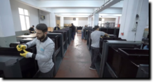 Produzione dei impianti a raggi-x per la sicurezza Produzione dei Scanner a raggi-x per la sicurezza