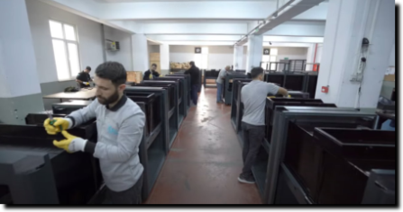 Produzione dei impianti a raggi-x per la sicurezza Produzione dei Scanner a raggi-x per la sicurezza