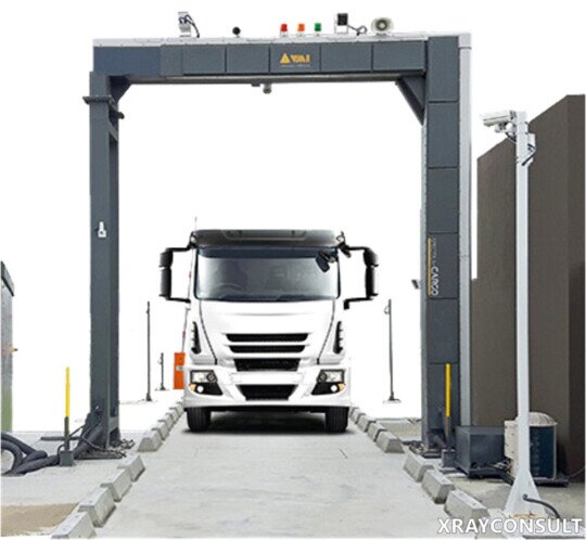 Scanner Cargo Truck per l'ispezione di container e TIR