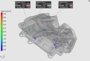 Servizio conto terzi - analisi tomografica 3D di un pezzo massivo