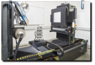 Cabina tomografia industriale per componenti di grosse dimensioni