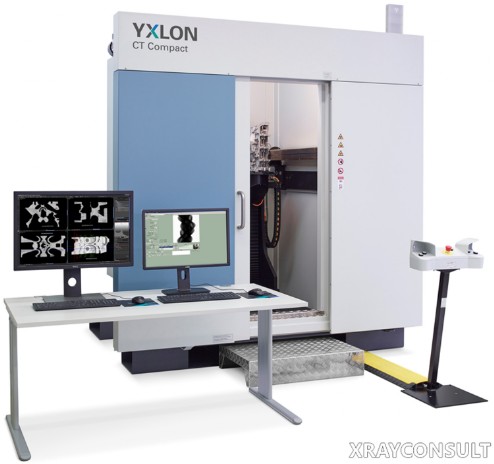 Impianto tomografico industriale compatto da 450kV