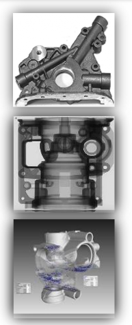 Immagini Tomografica icone Tomografia computerizzata industriale, immagini