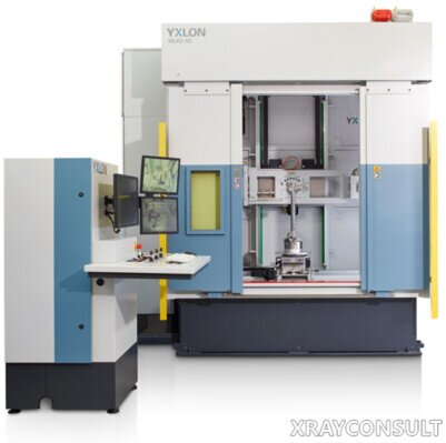 Cabina di radioscopia con  tomografia computerizzata industriale