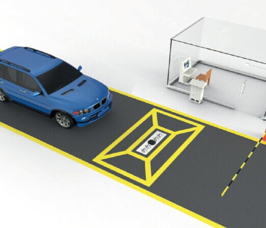 sistema ispezione sottoveicoli tecnologia avanzata PRO Sistema di ispezione sottoveicoli professionale per il controllo sicurezza di autocarri e veicoli pesanti