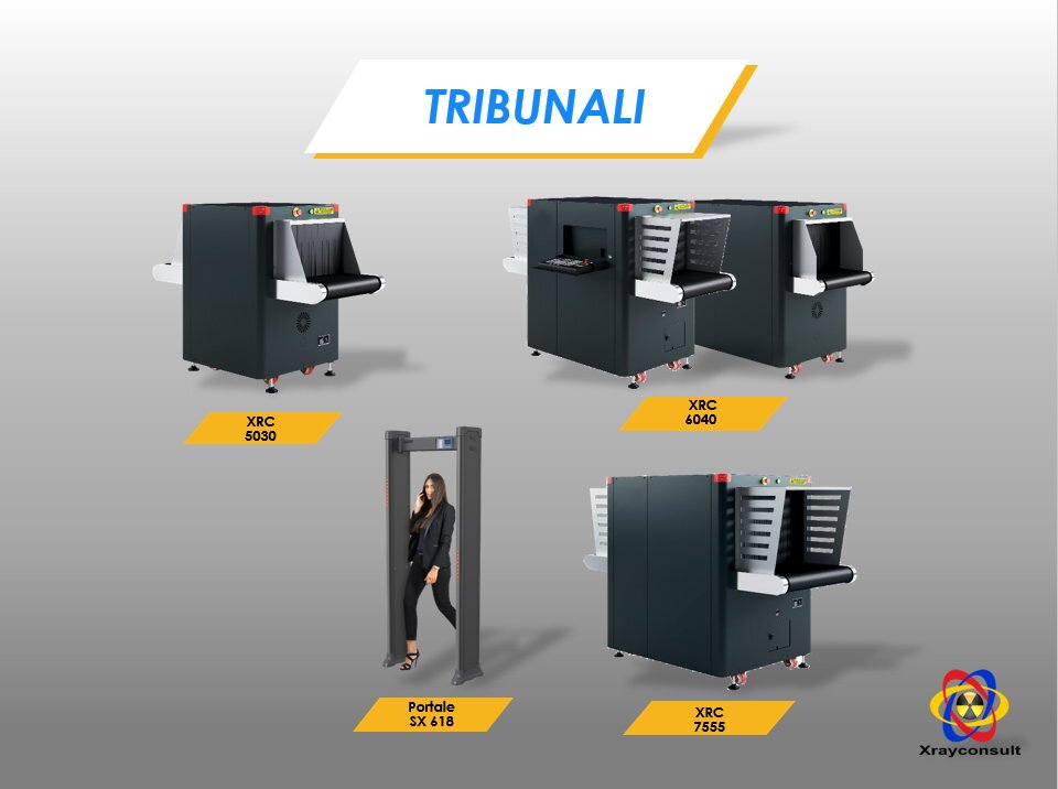 Gamma sistemi di sicurezza per i tribunali