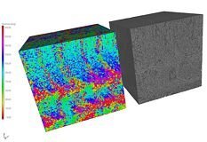Scansione tomografica CT Diondo d4 alta risoluzione 4K analisi porosità difetti interni componenti industriali